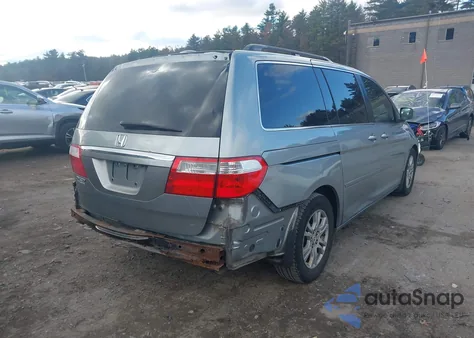 2006 Honda Odyssey Touring из США, поврежденный, VIN 5FNRL38816B120166